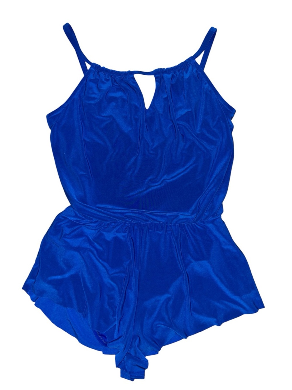 Bold Blue Beautiful Swimsuit Romper